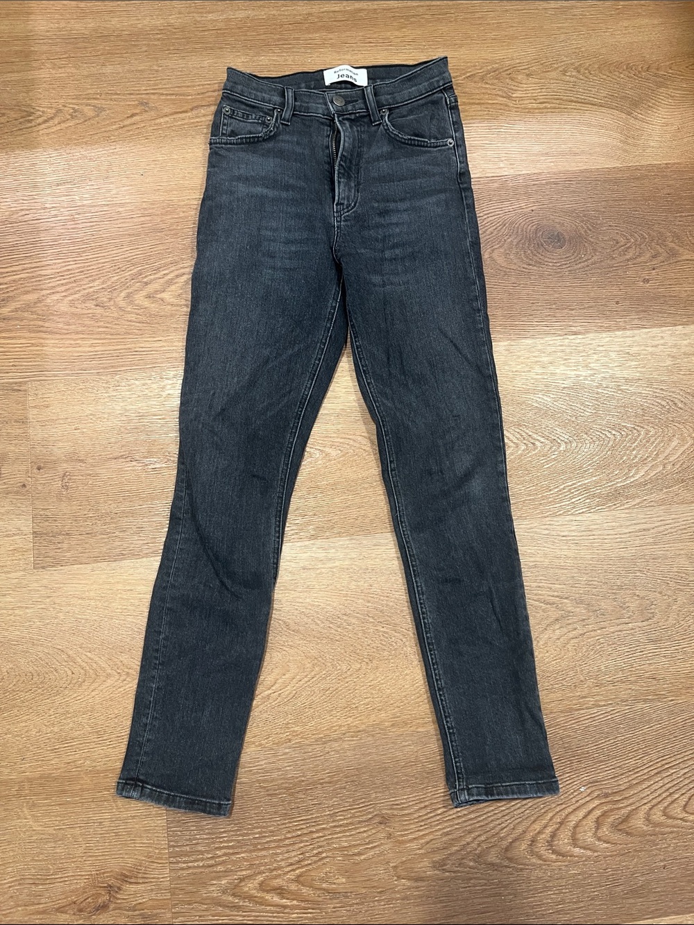 Reformation Skinny High-Rise Jeans, Size 24 in Avalon